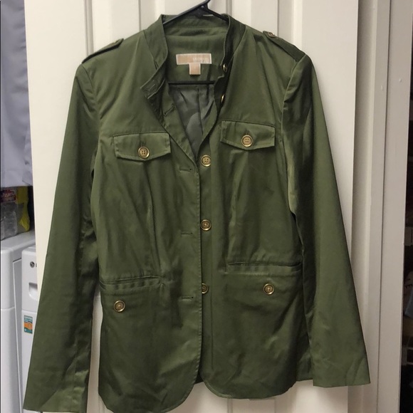 Michael Kors Army Green Jacket - Picture 2 of 5